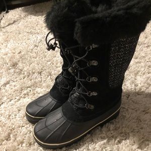 Lands End Womens Alpine Snow Boots 